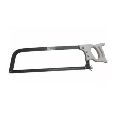 Imagem de Arco De Serra Fita Lamina Serrote Cortar Carne Osso Madeira 50 Cm - AB