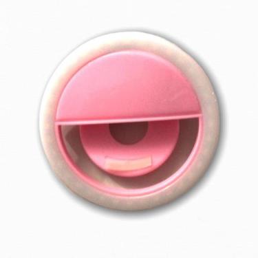 Imagem de Anel Luz Clip Ring Light Flash Selfie Led Universal Rosa - Arvores