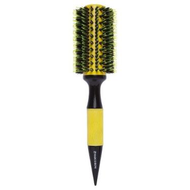 Imagem de Escova Profissional Thermal Ceramic Yellow 70mm MARCO BONI, Amarelo