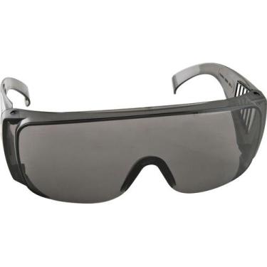 Imagem de Óculos policarbonato bulldog cinza sem anti embaçante ca15007 - Vonder