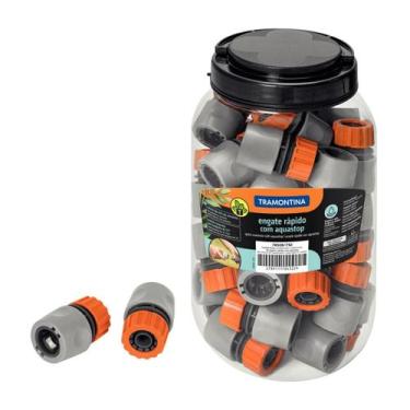 Imagem de Pote Engate Rápido 1/2 Ou Bico Torneira Adapdor Fêmea 3/4 - Tramontina