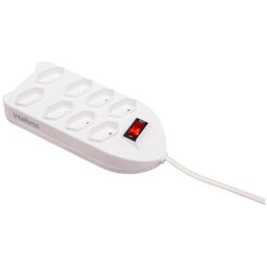 Imagem de Extensão Elétrica 1,5m 8 Tomadas Intelbras  - EPE 1008+