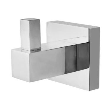 Imagem de Cabide gancho para banheiro vogue luxo aço inox cromado - VOGUE METAIS