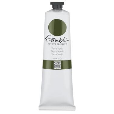 Imagem de Gamblin Óleo de artista, tubo de 150 ml, Terre Verte (2675)