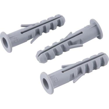 Imagem de Bucha plástica 10x50mm com anel com 250 peças - Vonder