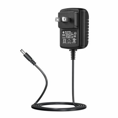 Imagem de Adaptador de fonte de alimentação CC 9V, plugue 5,5 mm x 2,1 mm, para pedal de multiefeitos de guitarra Boss Zoom, teclado Casio Piano, Center Negative