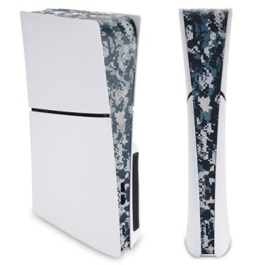 Imagem de PlayVital Conjunto de rede e plugue de silicone para console PS5 Slim - Kit de filtro antipoeira 12 em 1 acessórios para PS5 Slim Disc e versão digital, evita poeira e pelos de animais de estimação