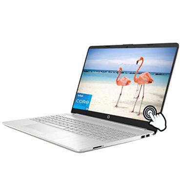 Imagem de HP Laptop com tela sensível ao toque HD de 15,6 polegadas 2022, Intel Core i5-1135G7 de 11ª geração até 4,2 Ghz, Intel Iris Xe Graphics, HDMI, webcam, acessórios Win11 + CUE (16 GB RAM | SSD de 1 TB)