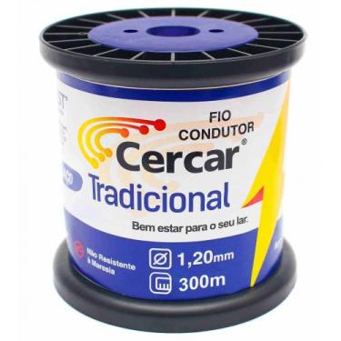 Imagem de Fio para cerca elétrica Aço Tradicional - Igecast, Ø1,20mm, 300 Metros