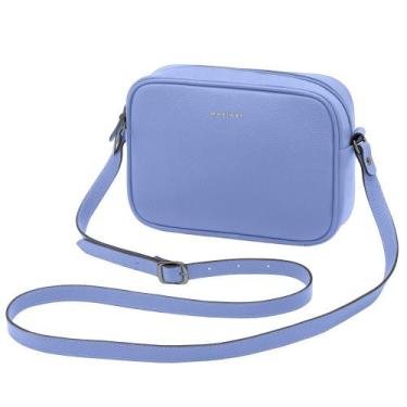 Imagem de Bolsa de Couro Mariart Jeri, Ciano