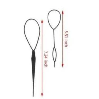 Imagem de Kit de acessórios para fazer penteados rápido coque trança fácil - Hai