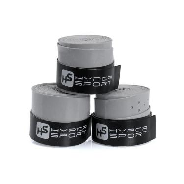 Imagem de Overgrip Hyper Perforatred Pack com 03 Unidades Cinza