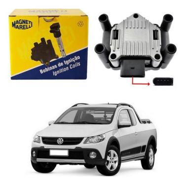 Imagem de Bobina De Ignição Marelli Saveiro Cross G5 1.6 2009 A 2013 - Magneti M