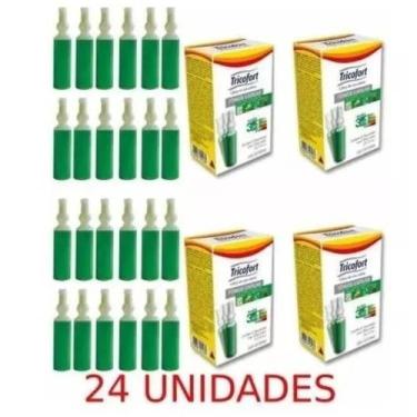 Imagem de 4 Caixas Tricofort Tônico Capilar Caixa C/6 Ampolas 20ml