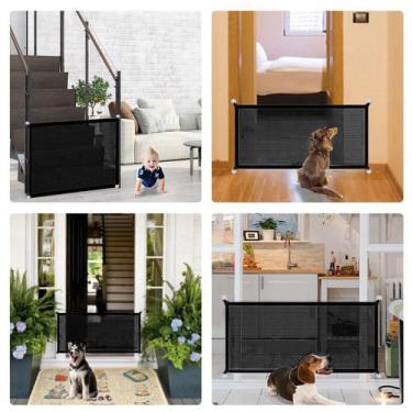 Imagem de Tela Pet Grade de Proteção Para Cachorro Porta Casa Gato Cão - Depaula