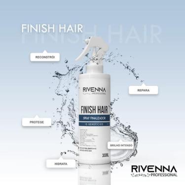 Imagem de Finish Hair (finalizador capilar 12 benefícios) 300 ml - Rivenna Profe