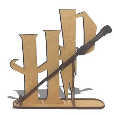 Imagem de Suporte de Varinha Harry Potter - Coruja Desenvolvimento