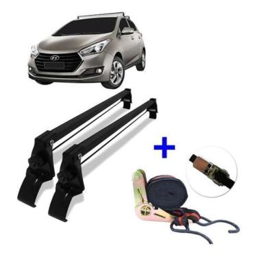 Imagem de Rack De Teto Hb20 Hatch 2012 A 2019 Vhip + Cinta Catraca