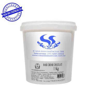 Imagem de 2kg Base Creme Corpo-Facial Chocolate (Com Hidrantação do cacau) - Cas