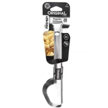 Imagem de Pegador Universal Multiuso 20Cm Inox Original JJB Utilidades