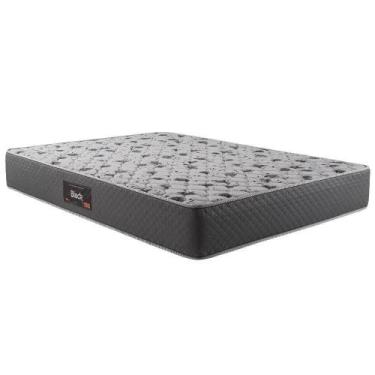 Imagem de Colchão Composto Herval Queen Black, 25x158x198 cm, Bordado
