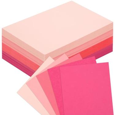 Imagem de 100 folhas de papelão colorido em branco papel grosso colorido 41,7 kg/250 g/m² para convites, cartões postais, fotos, artesanato faça você mesmo, cartões comemorativos, materiais para scrapbook