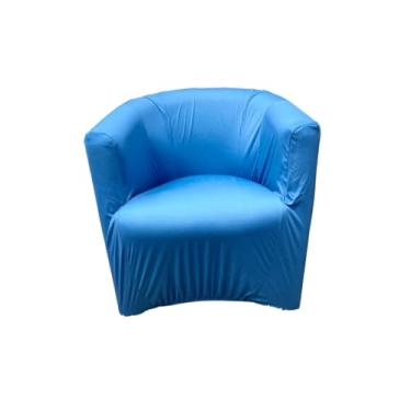 Imagem de capa poltrona circular ferradura (AZUL ANIL)