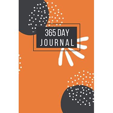 Imagem de 365 Day Journal - One Page A Day | Lined | Undated | 6x9 Daily Diary | Abstract Background Cover: Daily Diary for 365 days of Journaling. Gift for Family and Friends