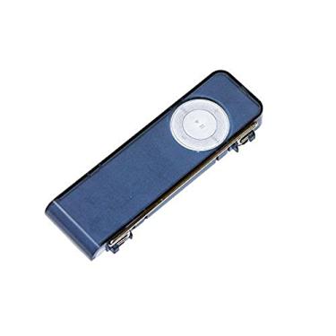 Imagem de Capa de plástico para iPod Shuffle azul com cabo MGMT