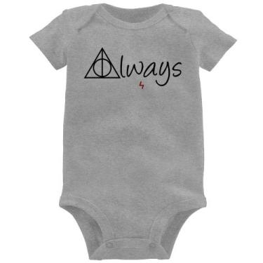 Imagem de Body Bebê Always - Foca na Moda, Cinza, G