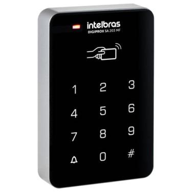 Imagem de Controlador Acesso Intelbras Senha e RFID DIGIPROX SA 203 MF