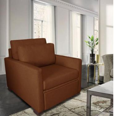 Imagem de Poltrona Cama Meca_MA que se Transforma em Sofá Cama Solteiro Resisten