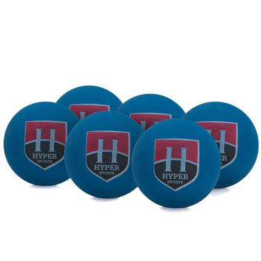 Imagem de Bola de Frescobol Hyper Sport Azul - Pack com 06 Unidades