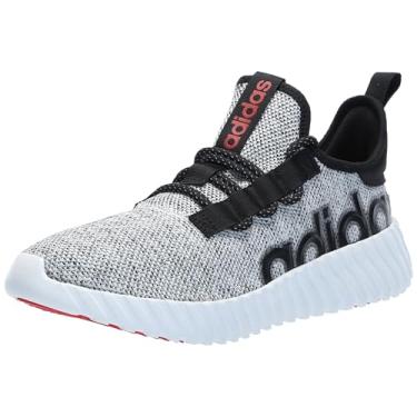 Imagem de adidas Tênis masculino Kaptir 3.0, Branco/Preto/Better Scarlet, 45
