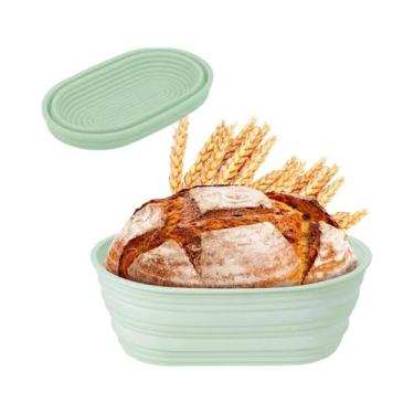 Imagem de Cesta Dobrável De Silicone Para Impermeabilização De Pão, Antiaderente