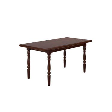 Imagem de Mesa de Jantar 160x80cm 102EA Castanho Acetinado Piratini
