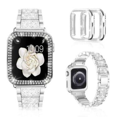 Imagem de Pulseira de relógio Mosonio compatível com Apple Series 9/8/7 41 mm