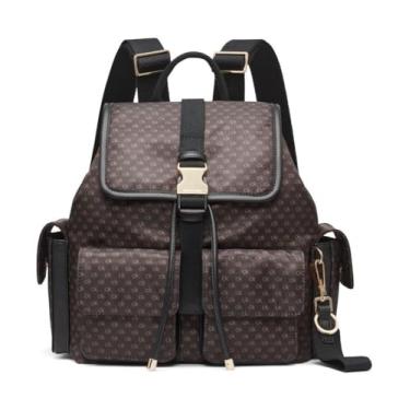 Imagem de Calvin Klein Elora Mochila organizacional, marrom/cáqui/preta, tamanho único, marrom/cáqui/preto, One Size