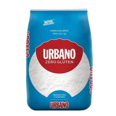 Imagem de Farinha de Arroz Sem Glúten - 1 kg - Urbano