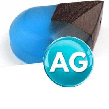 Imagem de Corante Semi-transparente azul AG - Resinas ag, 100G