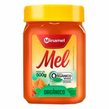 Imagem de Mel Orgânico Floral Silvestre Minamel (500g)