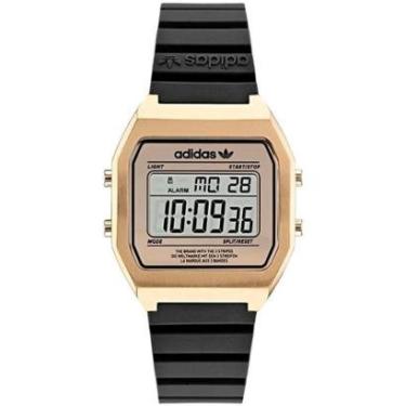 Imagem de Relógio Adidas Digital Two Dourado AOST22075M-Unissex