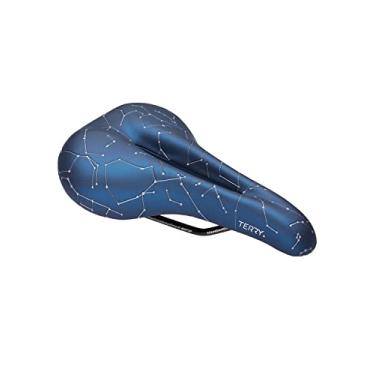 Imagem de Terry Butterfly Galactic+ Plus Sela de bicicleta feminina - Edição limitada Capa refletiva e recorte mais largo para uma sela de corrida, Night Sky