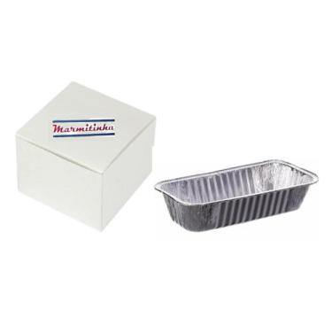 Imagem de Embalagem Alumínio Bolo Inglês 550Ml Marmitinha C/400 (4Cx)