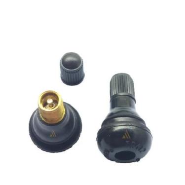 Imagem de 2 Bicos Pito Valvula Roda Motocicleta Pneu Sem Camara Tr412 - Bremen