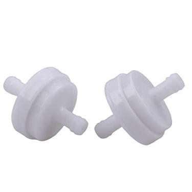 Imagem de IEQFUE Filtro De Combustível 2 Peças 0D6313 Compatível Com Gerador Generac Xg4000 Xg7000E Xg8000E Gp15000 C-Cadet Mtd