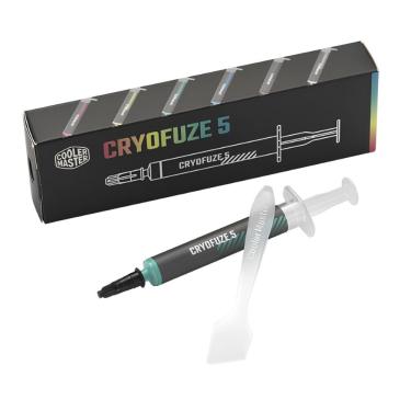 Imagem de Pasta Térmica Cooler Master Cryofuze 5 Cyan - Seringa 3g - 12.6 W/m-K - MGY-ADSG-N03G-R1
