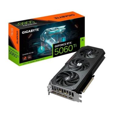 Imagem de Placa de Vídeo Gigabyte RTX 5060 Ti GAMING OC 8G NVIDIA GeForce, 8GB G