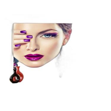 Imagem de Papel De Parede Salão De Beleza Maquiagem Make 3,5M Slb59 - Você Decor