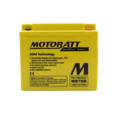 Imagem de Bateria Motobatt Moto Yamaha Tt225r (mb7bb)
